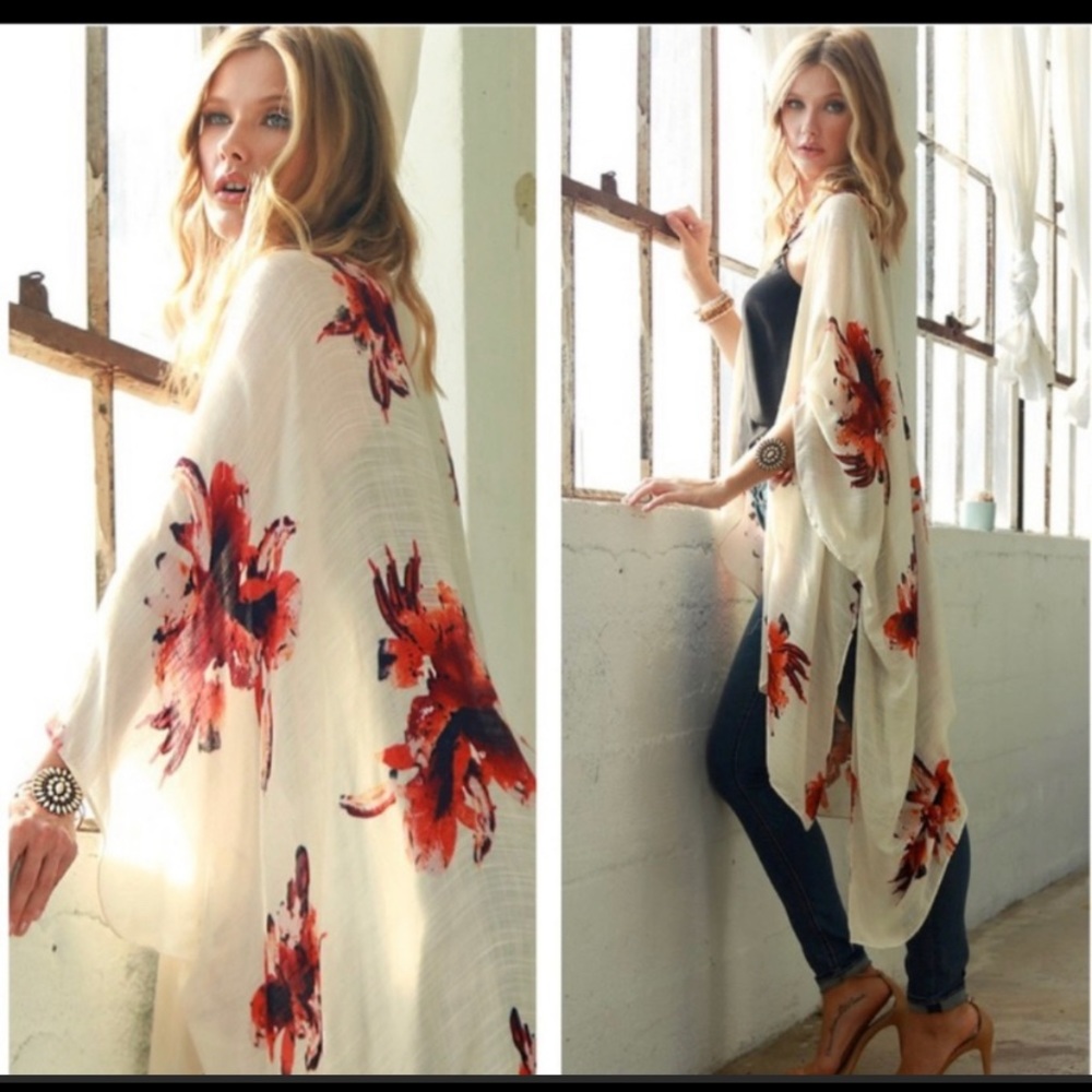 Floral kimono!